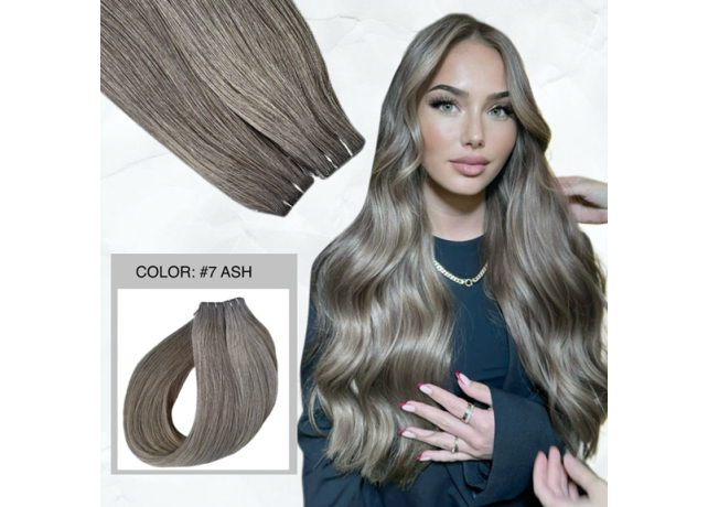 Extensii Invisible Tape #7 Ash 